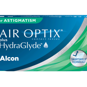 AIR OPTIX plus HydraGlyde Toric contact lens